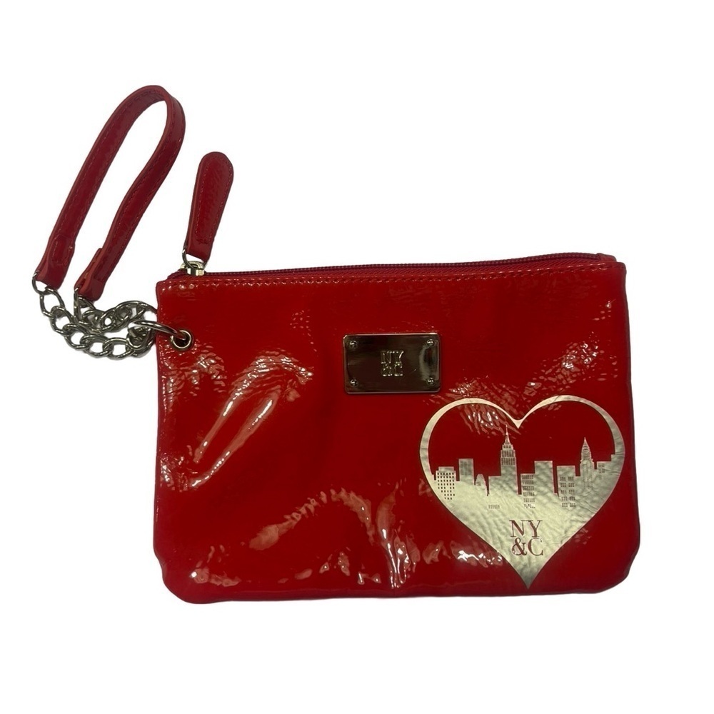 NY&Co Red Clutch purchased not used